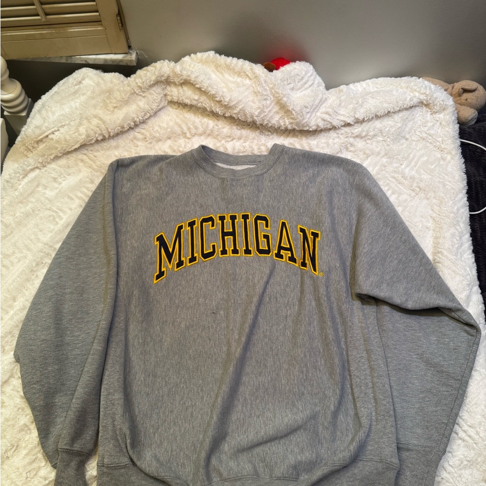 Michigan Gray Sweatshirt - Size M - Steve and Barry’s